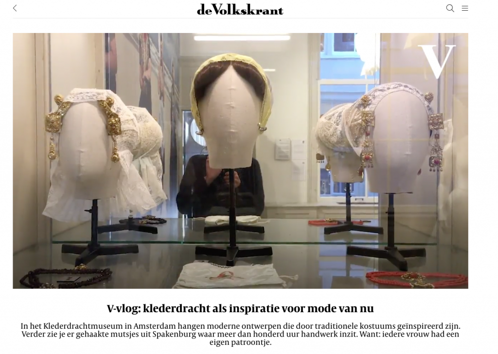 v-vlog volkskrant klederdrachtmuseum
